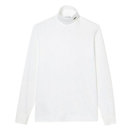 Front - Lacoste Mens Organic Cotton Turtle Neck T-Shirt