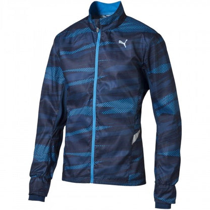 Front - Puma Mens Graphic Print Woven Jacket