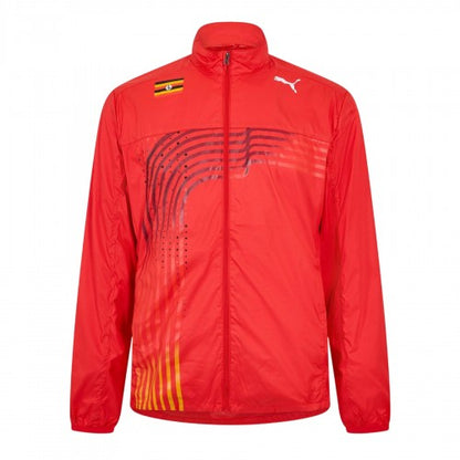 Front - Puma Mens Warm Up Track Jacket