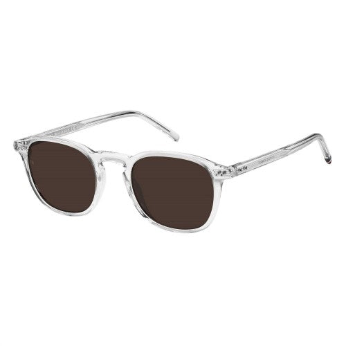 Front - Tommy Hilfiger Mens Transparent Sunglasses