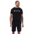 Front - Nicce Mens Logo Lounge T-Shirt & Shorts Set
