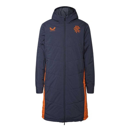 Front - Castore Mens Rangers FC Anorak