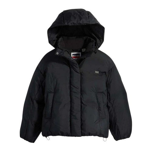 Front - Levis Womens/Ladies Hooded Oversized Puffer Jacket