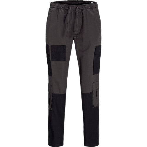 Front - Jack And Jones Mens Tapered Cargo Trousers