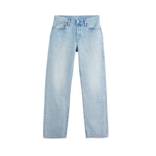 Front - Levis Womens/Ladies 501 Loose Fit Jeans