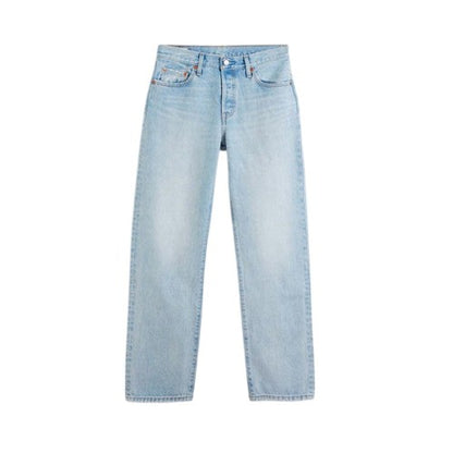 Front - Levis Womens/Ladies 501 Loose Fit Jeans