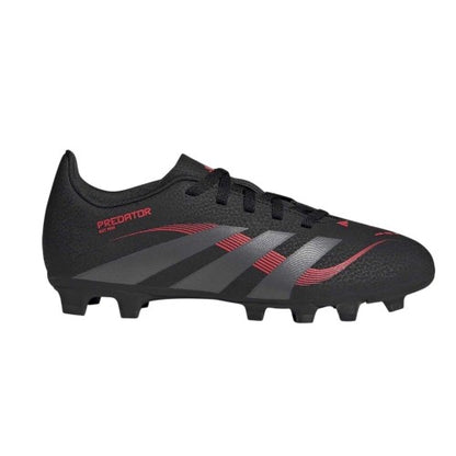 Front - Adidas Childrens/Kids Predator Club Firm Ground Football Boots