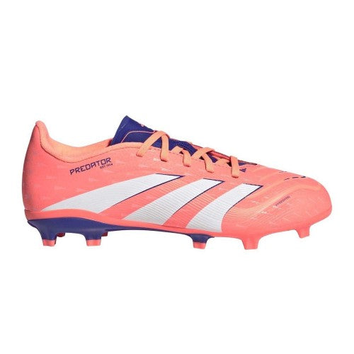 Front - Adidas Childrens/Kids Predator League Firm Ground Football Boots