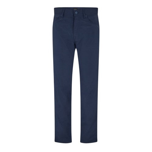 Front - Boss Mens Re.Maine Regular Suit Trousers