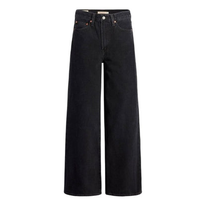 Front - Levis Womens/Ladies Cotton Blend Wide Leg Jeans