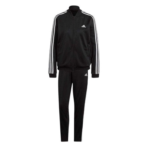 Front - Adidas Womens/Ladies 3 Stripes Tracksuit