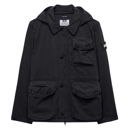 Front - Weekend Offender Mens Harporcrate Hooded Jacket