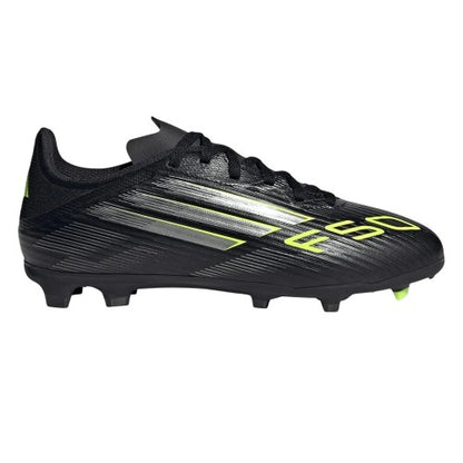 Front - Adidas Childrens/Kids F50 League Firm Ground Football Boots