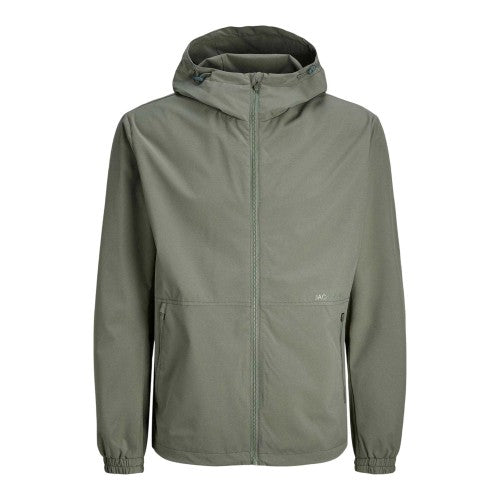 Front - Jack And Jones Mens Lightweight Hooded Jacket