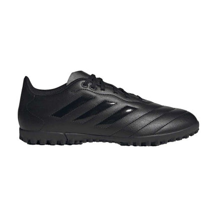 Front - Adidas Mens Goletto VIII 3 Stripes Leather Artificial Ground Football Boots