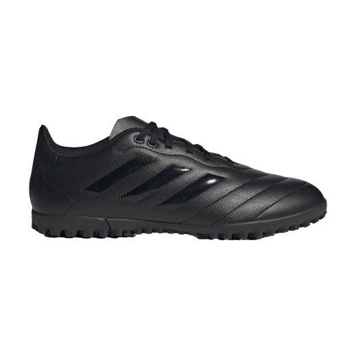 Front - Adidas Mens Goletto VIII 3 Stripes Leather Artificial Ground Football Boots