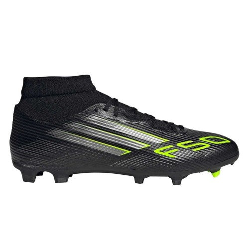Front - Adidas Mens League Print Firm Ground Football Boots