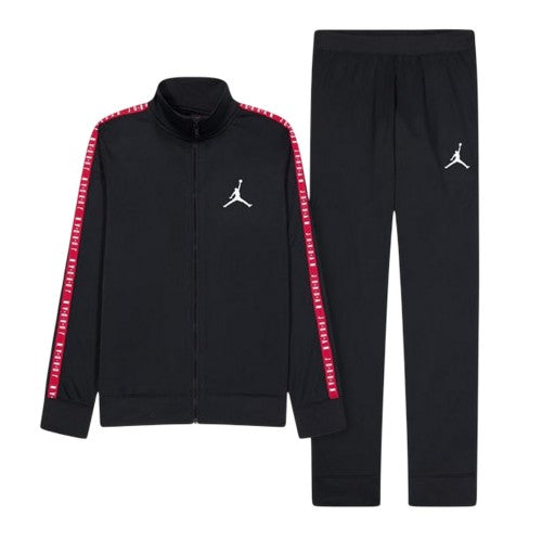 Front - Nike Childrens/Kids Air Jordan Tape Long-Sleeved Tracksuit