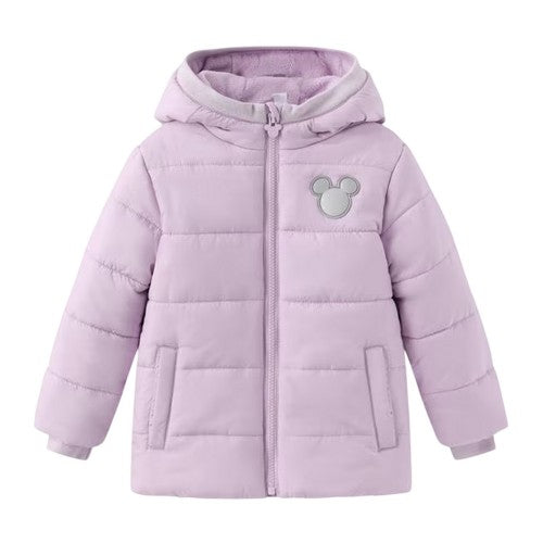 Front - Disney Childrens/Kids Mickey Mouse Puffer Jacket