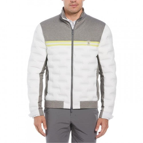 Front - Original Penguin Mens Mock Neck Regular Performance Jacket