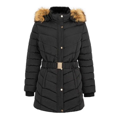 Front - Firetrap Womens/Ladies Waterproof Puffer Jacket