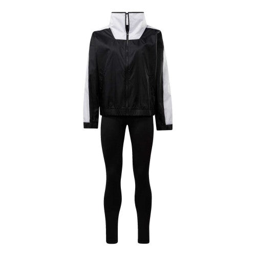 Front - Reebok Womens/Ladies Colour Block Tracksuit Set