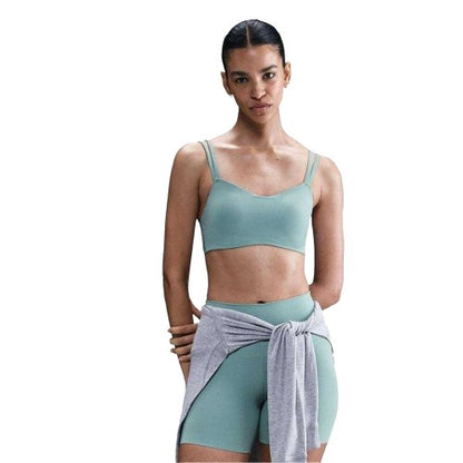 Front - Nike Womens/Ladies Alate Spaghetti Strap Sports Bra