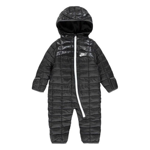 Front - Nike Baby Checkerboard Hooded Snowsuit