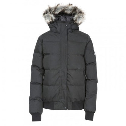 Front - DLX Womens/Ladies Kendrick Hooded Down Jacket