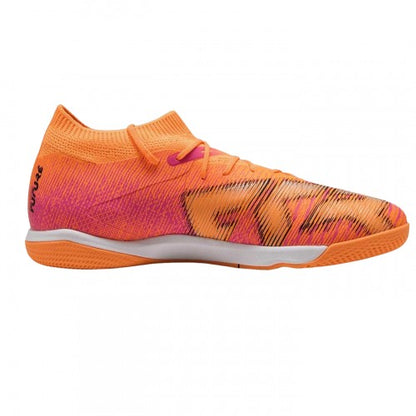 Front - Puma Mens Future 8 Match Flat Indoor Football Shoes