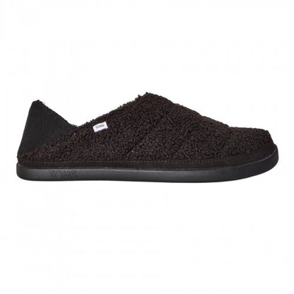 Front - Toms Womens/Ladies Faux Shearling Flat Slippers