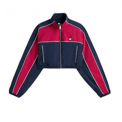 Front - Tommy Jeans Womens/Ladies Colour Block Track Jacket