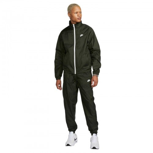 Front - Nike Mens Club Lined Tracksuit Set