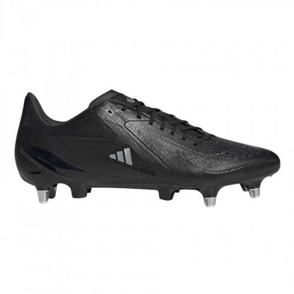 Front - Adidas Childrens/Kids Adizero Rs15 Ultimate Soft Ground Rugby Boots