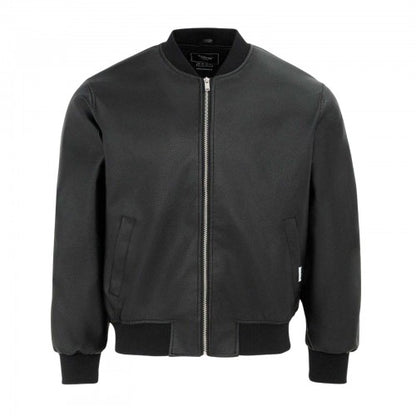 Front - Firetrap Mens PU Bomber Jacket