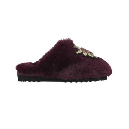 Front - Biba Womens/Ladies Faux Fur Slippers