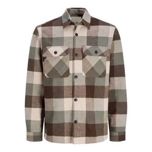 Front - Jack And Jones Mens Raymond Shacket
