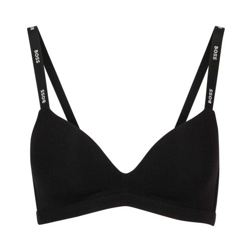 Front - Boss Womens/Ladies Triangle Logo Bra