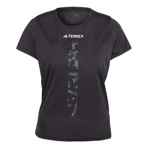 Front - Adidas Womens/Ladies Terrex Agravic Trail Running T-Shirt