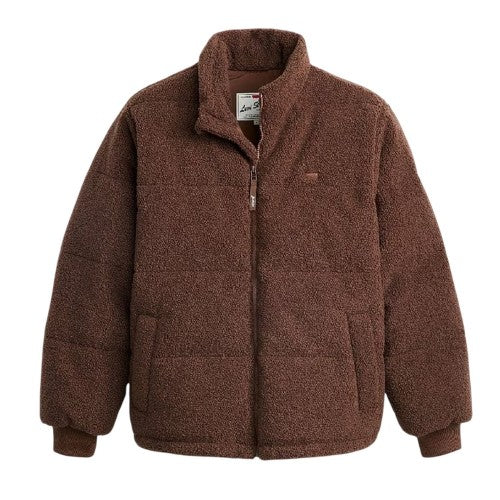 Front - Levis Mens Rocky Quilted Puffer Jacket