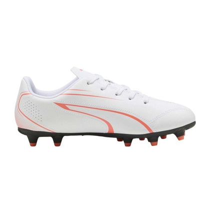 Front - Puma Childrens/Kids Vitoria FG/AG Firm Ground Football Boots