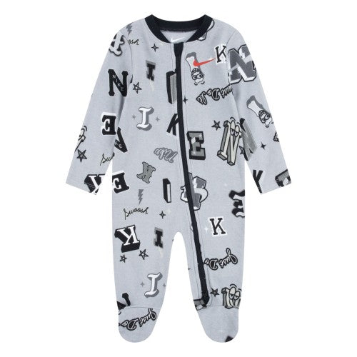 Front - Nike Baby Boys Next Gen Full Foot Romper