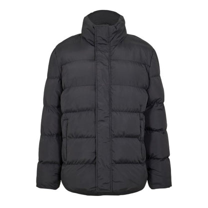 Front - NY Concept Mens Hidden Zip Puffer Jacket