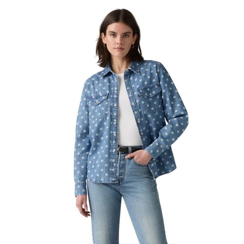 Front - Levis Womens/Ladies Iconic Overshirt