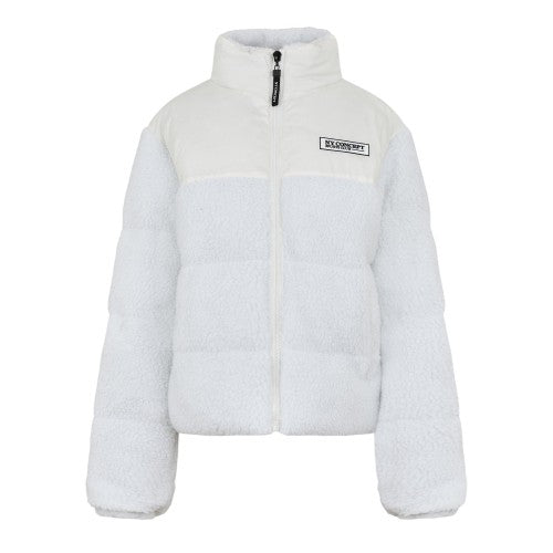 Front - NY Concept Womens/Ladies Sherpa Puffer Jacket