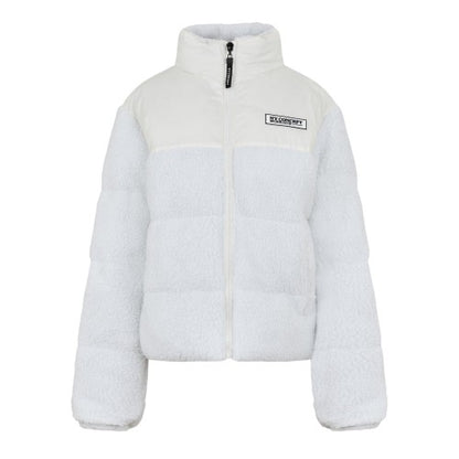 Front - NY Concept Womens/Ladies Sherpa Puffer Jacket
