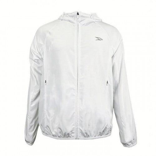 Front - No Fear Mens Hooded Lightweight Packable Jacket