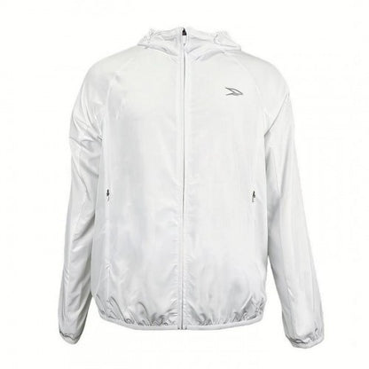 Front - No Fear Mens Hooded Lightweight Packable Jacket