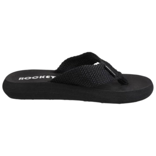 Front - Rocket Dog Womens/Ladies Adios Plain Flip Flops