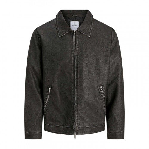 Front - Jack And Jones Mens Polyurethane Long-Sleeved Jacket